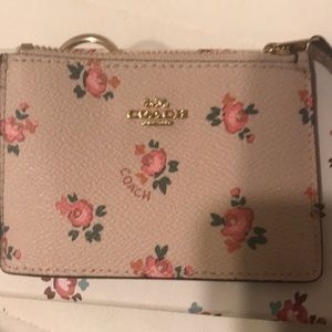 Coach key ring wallet